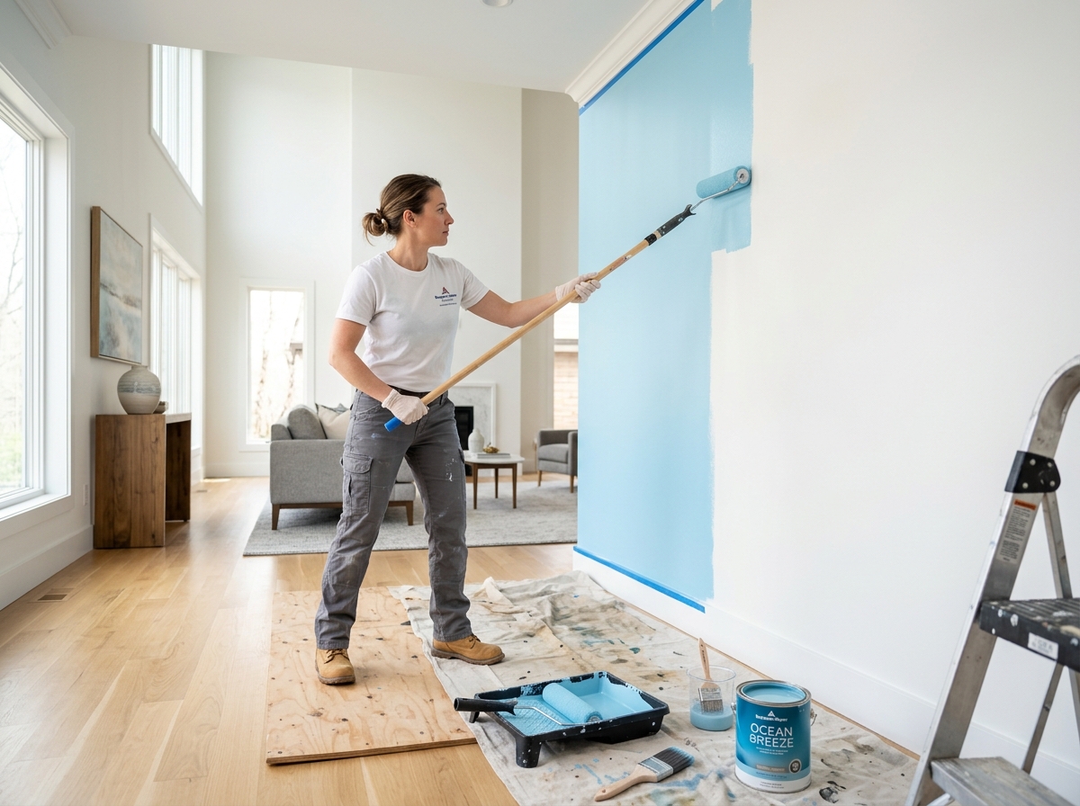 Professional interior painting