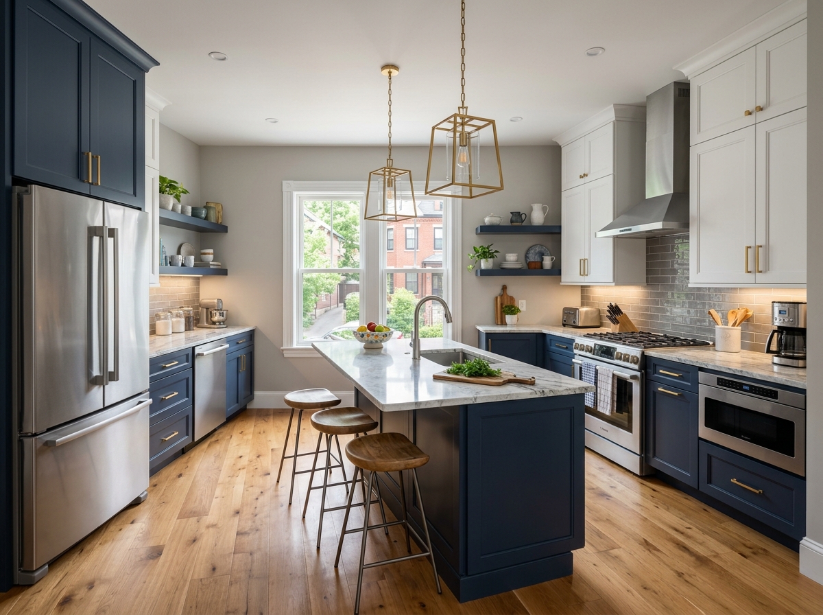 Kitchen remodeling in Boston
